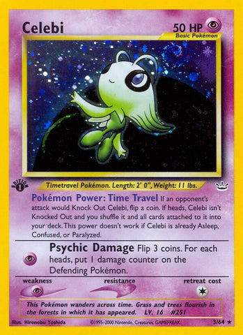 Image for Celebi (3) (03/64) (Neo Revelation) - Pokemon