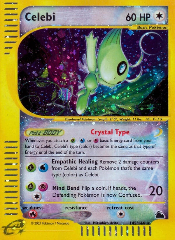 Celebi (145/144) (Skyridge) Pokemon