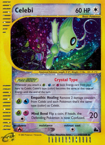 Celebi (145/144) (Skyridge) Pokemon