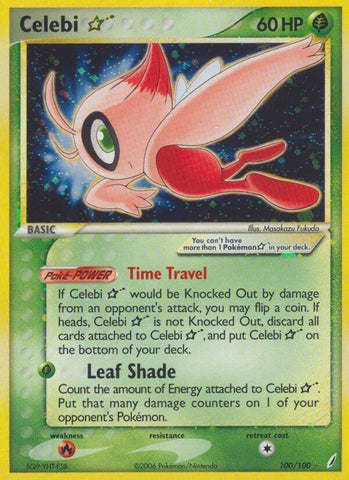 Image for Celebi Star (100/100) (Crystal Guardians) - Pokemon