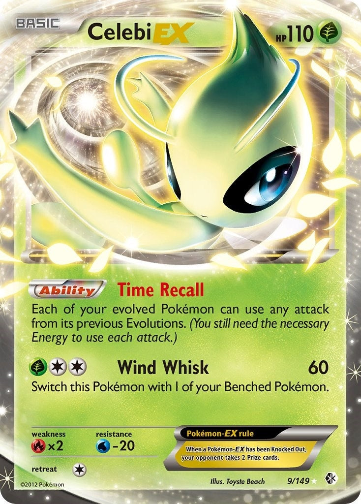 Image for Celebi EX (9/149) - Pokemon