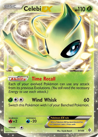 Image for Celebi EX (9/149) - Pokemon