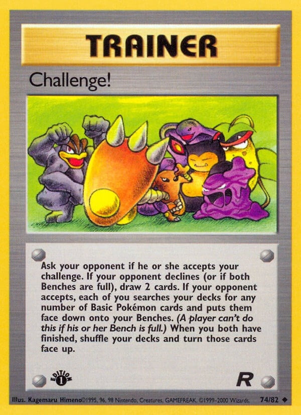 Challenge! (74/82) (Team Rocket) Pokemon