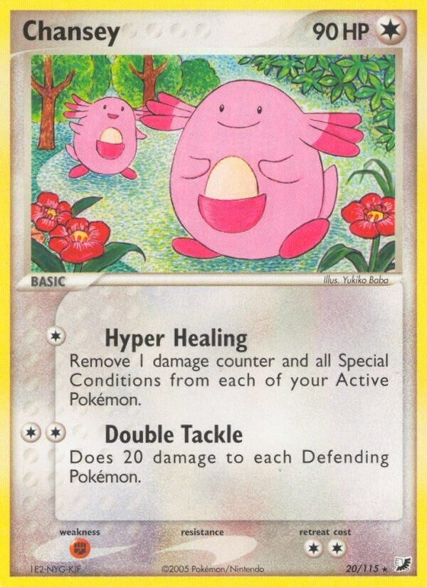 Chansey (20/115) (Unseen Forces) Pokemon