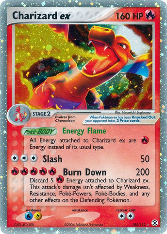 Charizard ex (105/112) (FireRed & LeafGreen) (RG) Pokemon