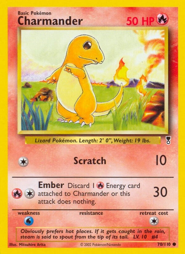 Charmander (070/110) (Legendary Collection) Pokemon