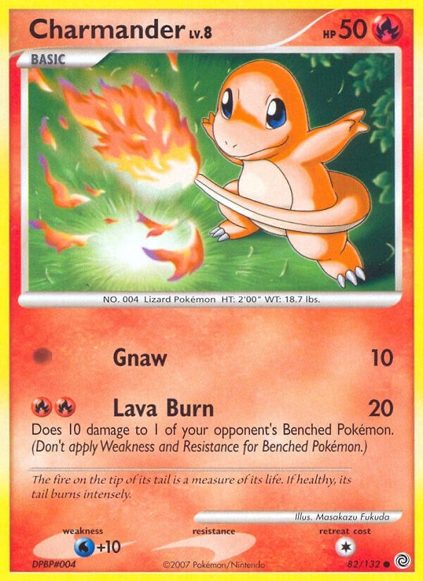 Charmander (82/132) (Secret Wonders)