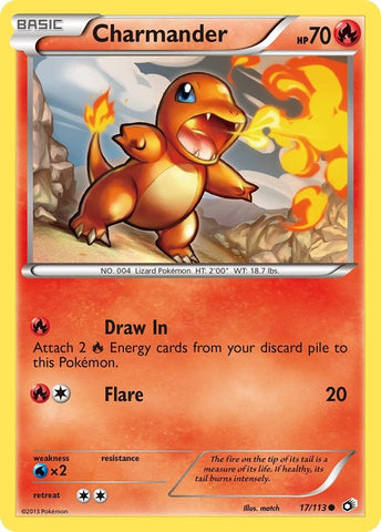 Charmander (17/113) (Legendary Treasures) (LTR) Pokemon