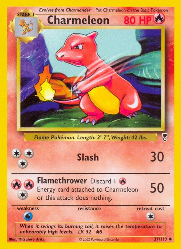 Charmeleon (037/110) (Legendary Collection) Pokemon