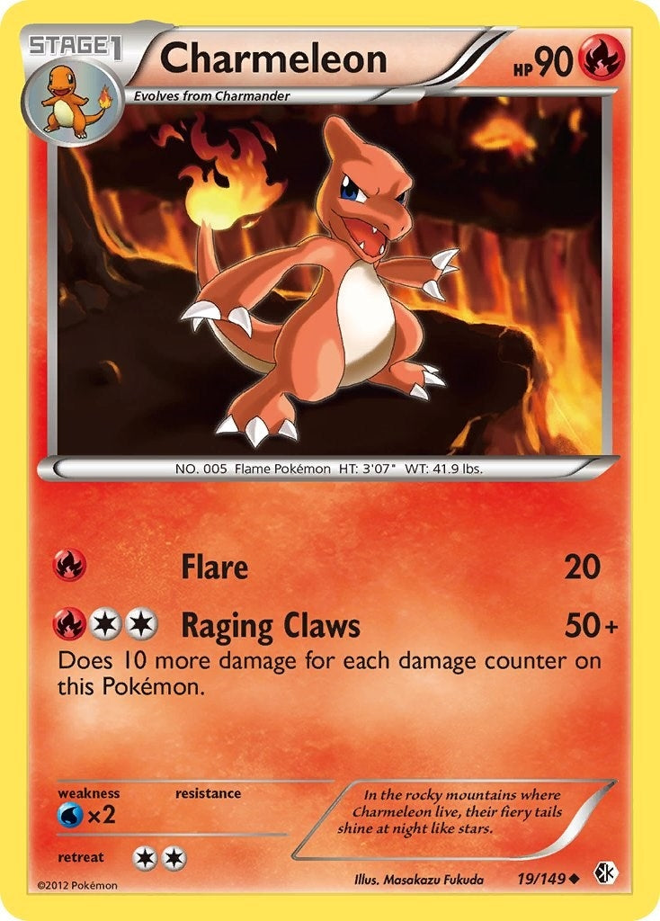 Image for Charmeleon (19/149) - Pokemon