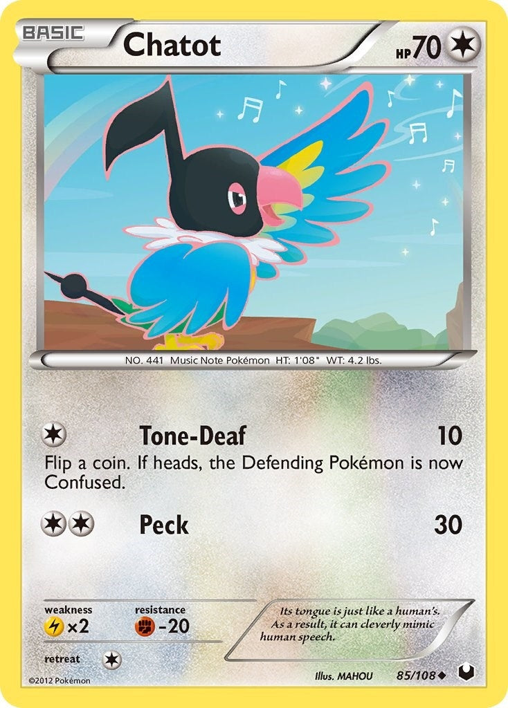 Image for Chatot (85/108) - Pokemon