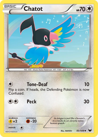 Image for Chatot (85/108) - Pokemon