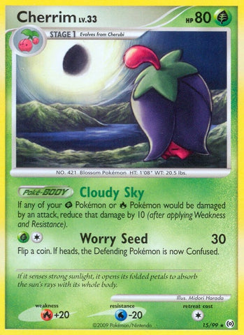 Image for Cherrim (15/99) - Pokemon