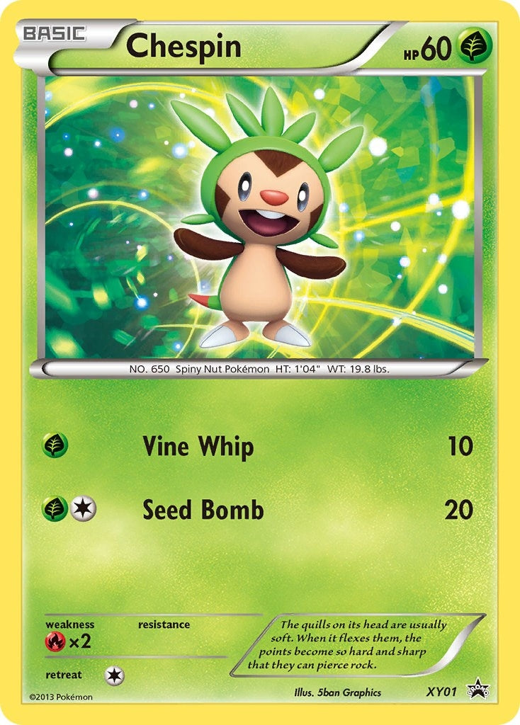 Image for Chespin - XY01 (XY01) (XY Promos) (PR) - Pokemon