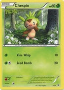Image for Chespin (3/39) (Kalos Starter Set) (KSS) - Pokemon
