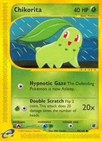 Chikorita (99) (099/165) (Expedition) Pokemon