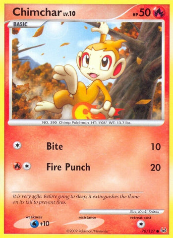 Image for Chimchar (70/127) (Platinum) - Pokemon