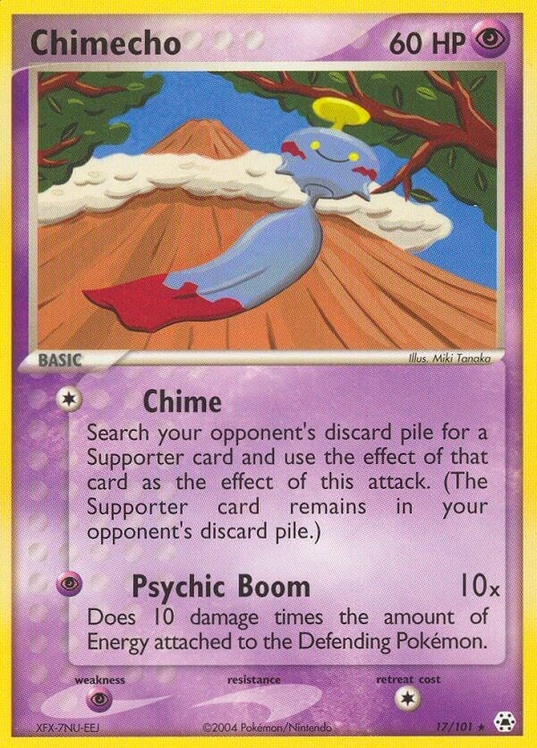Chimecho (17/101) (Hidden Legends) Pokemon
