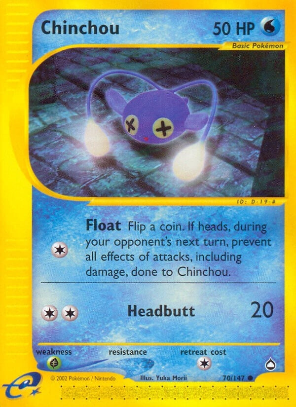 Image for Chinchou (70) (070/147) - Pokemon
