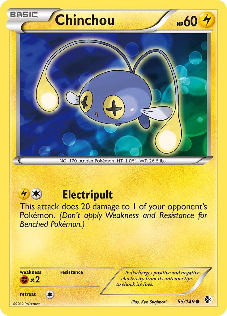 Image for Chinchou (55/149) - Pokemon