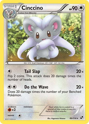 Image for Cinccino (89/114) - Pokemon