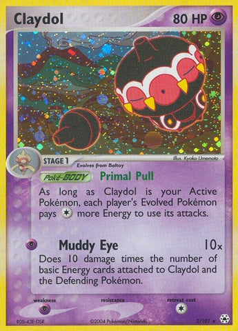 Claydol (2/101) (Hidden Legends) Pokemon