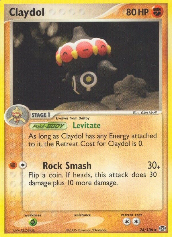 Image for Claydol (24/106) (EX Emerald) (EM) - Pokemon