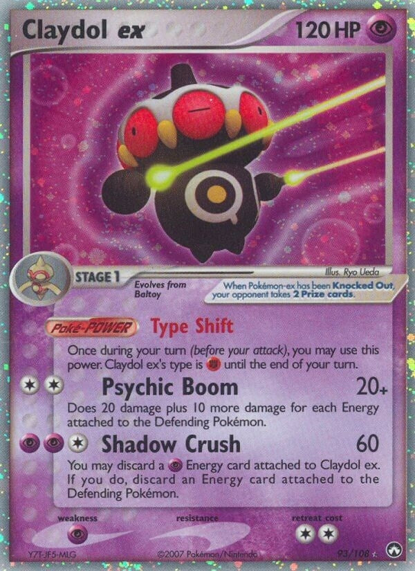 Image for Claydol ex (93/108) (EX Power Keepers) (PK) - Pokemon