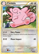 Image for Clefable (3/123) (HeartGold SoulSilver) (HS) - Pokemon