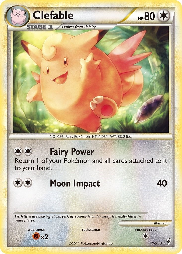 Image for Clefable (1/95) - Pokemon