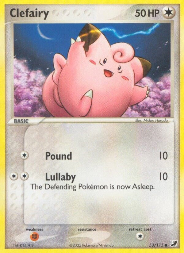 Clefairy (53/115) (Unseen Forces) Pokemon
