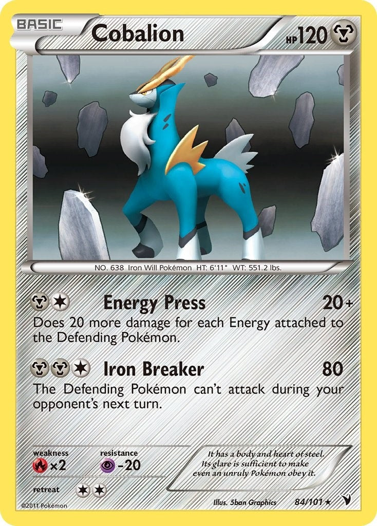Image for Cobalion (84/101) (Noble Victories) (NVI) - Pokemon