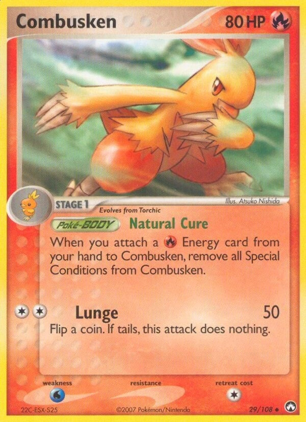 Combusken (29/108) (Power Keepers) Pokemon