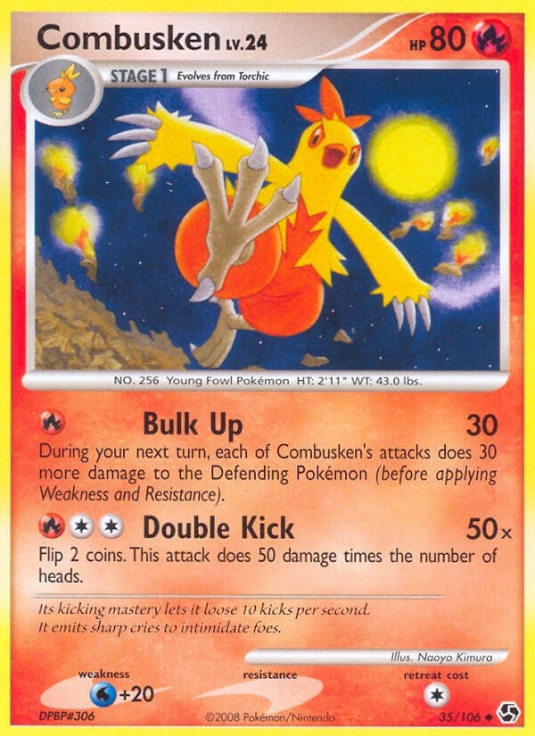Image for Combusken (35/106) (Great Encounters) (GE) - Pokemon