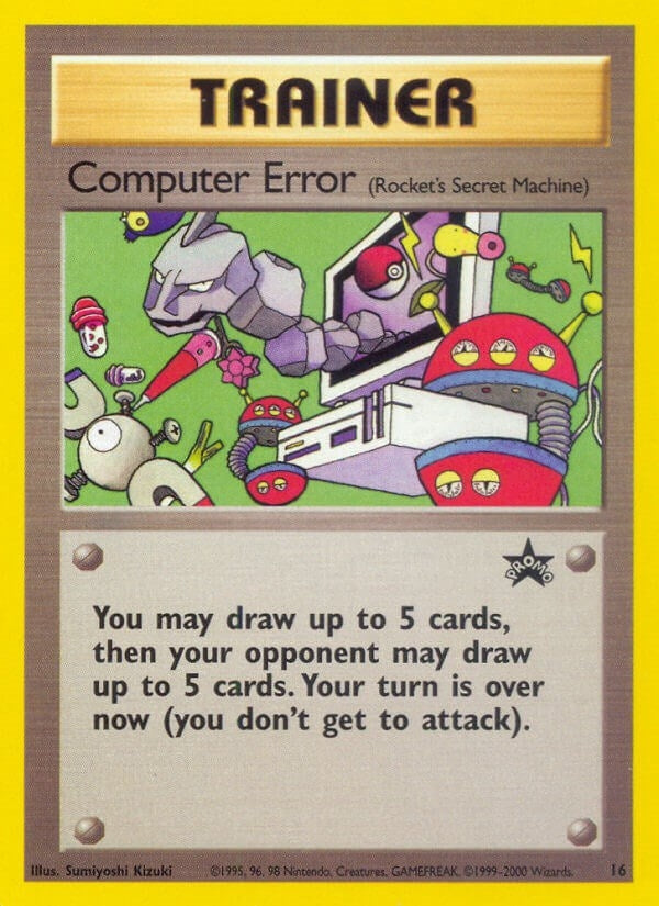 Computer Error (Rocket's Secret Machine) (16/53) (WoTC Promo) Pokemon