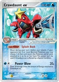 Image for Crawdaunt ex (99/110) (EX Holon Phantoms) (HP) - Pokemon