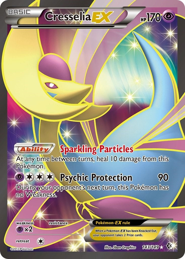 Image for Cresselia EX (143 Full Art) (143/149) - Pokemon