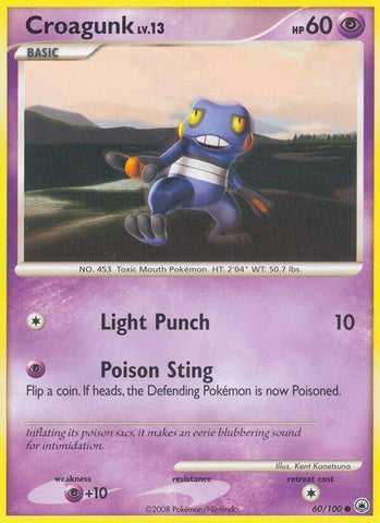 Image for Croagunk (60/100) (Majestic Dawn) - Pokemon