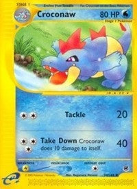 Croconaw (074/165) (Expedition) Pokemon