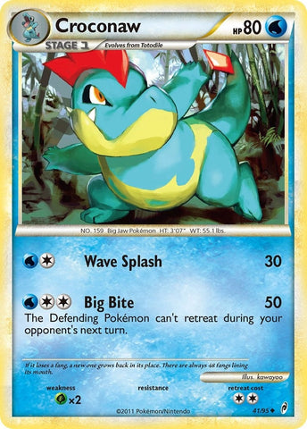 Croconaw (41/95) (Call of Legends) Pokemon