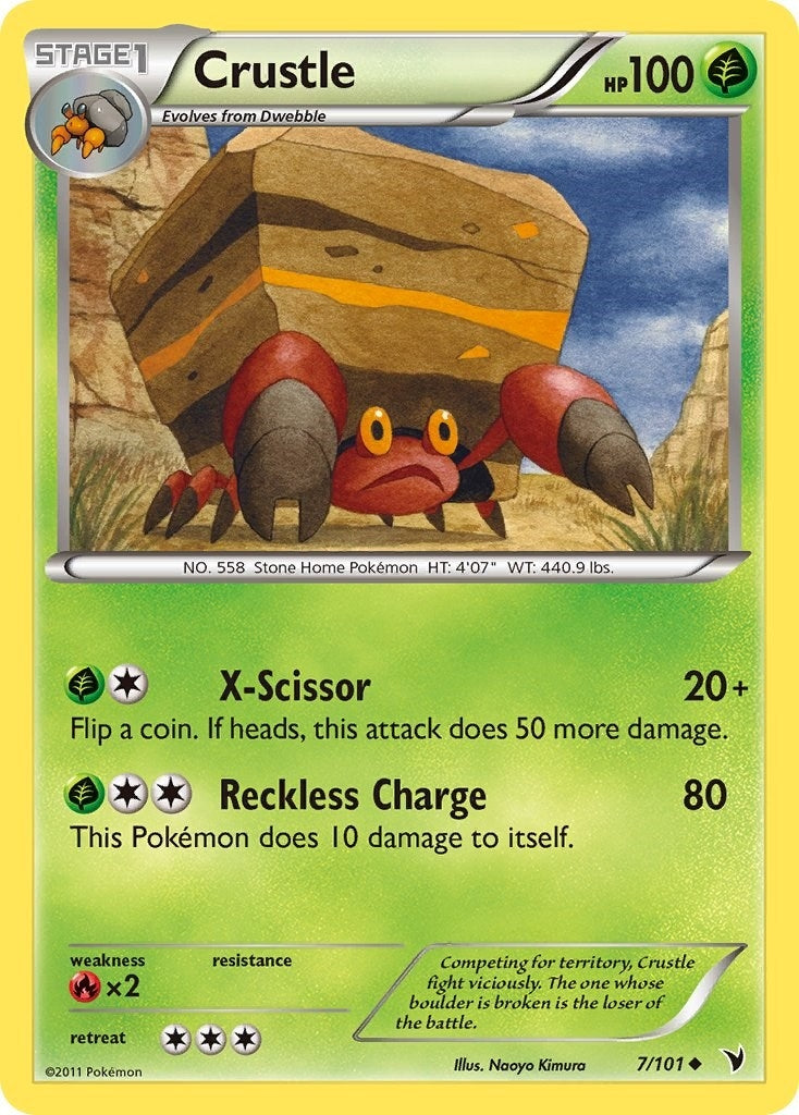Image for Crustle (7/101) (Noble Victories) (NVI) - Pokemon