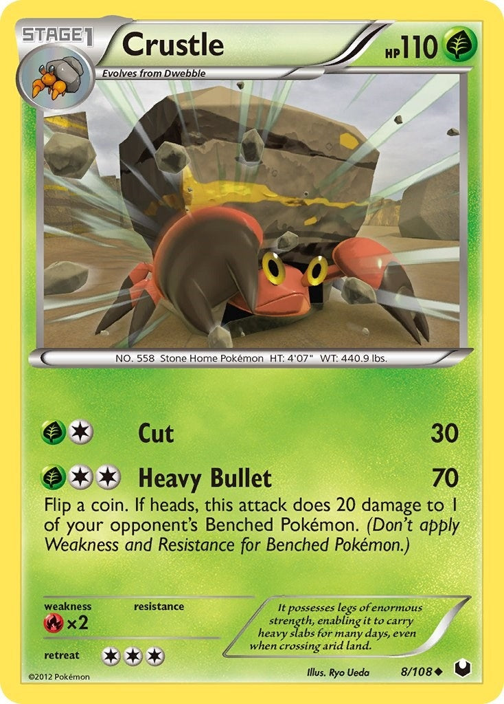 Image for Crustle (8/108) - Pokemon