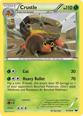 Image for Crustle (8/108) - Pokemon