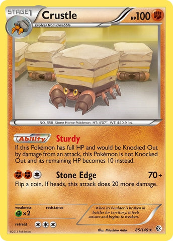 Image for Crustle (85/149) - Pokemon