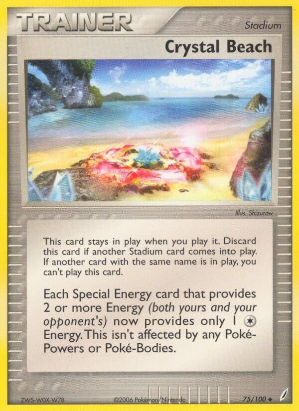 Image for Crystal Beach (75/100) (Crystal Guardians) - Pokemon