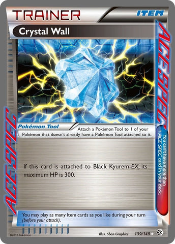 Image for Crystal Wall (139/149) - Pokemon