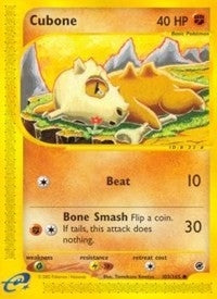 Cubone (103/165) (Expedition) Pokemon