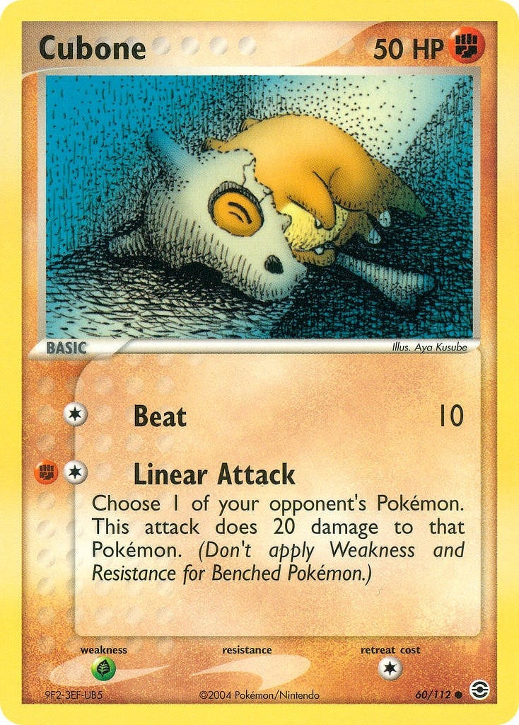 Cubone (60/112) (EX FireRed & LeafGreen) Pokemon