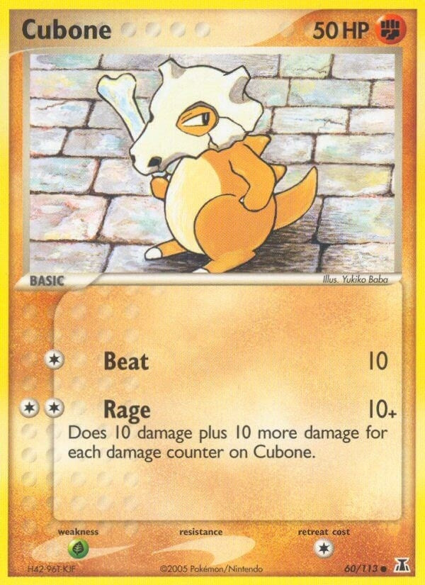 Image for Cubone (60/113) - Pokemon