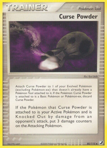 Curse Powder (80/115) (Unseen Forces) (UF) Pokemon